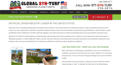 Desktop Screenshot of globalsynturf.com