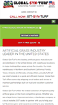Mobile Screenshot of globalsynturf.com